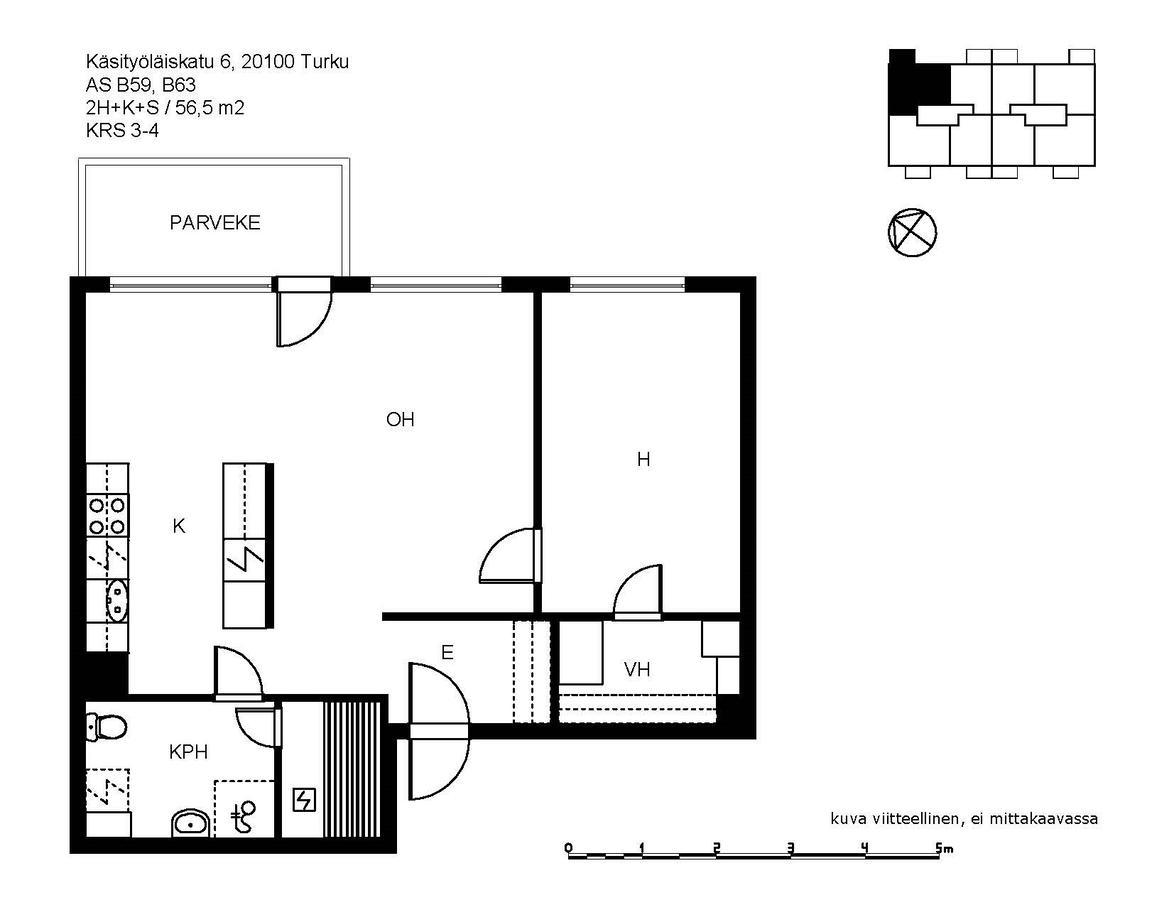 City Apartments Turku - 1 Bedroom Apartment With Private Sauna מראה חיצוני תמונה